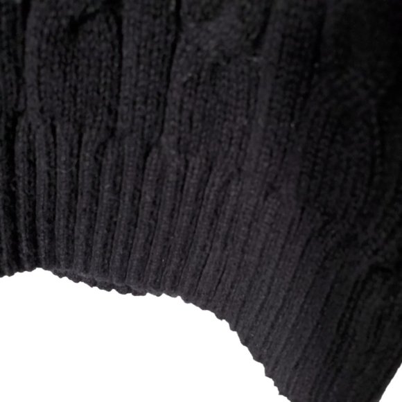 Charter Club Metallic Cable Knit Sweater Striped Casual Dressy Cotton Blend XL - Picture 7 of 13